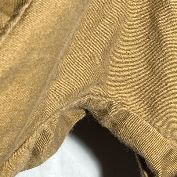 Men khaki straight leg gathering at the bottom two pair black and khaki 12ec - Picture 4 of 8